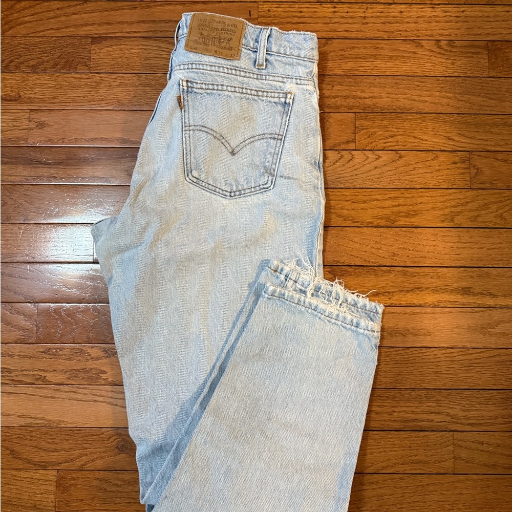 Vintage Levi's Light Blue Relaxed Jeans